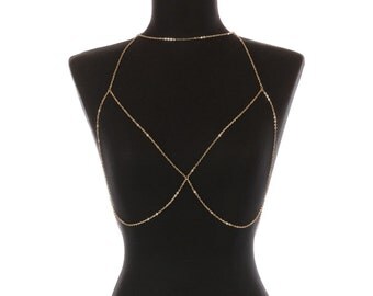 Choker Bralette / / / In Gold