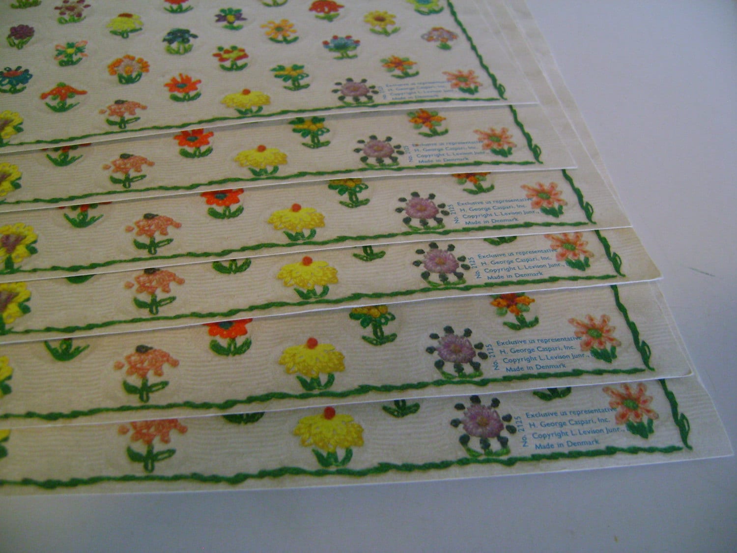 Vintage Paper Placemats 5