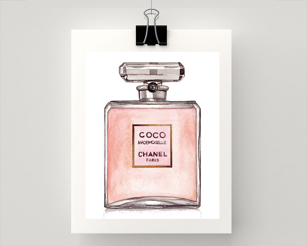 Printable Chanel Perfume Label