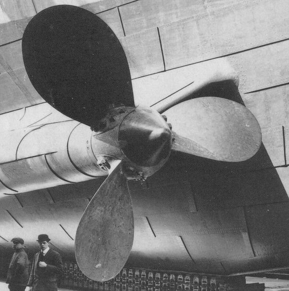 Titanic Propellers Drydock Belfast Ireland Photo Print