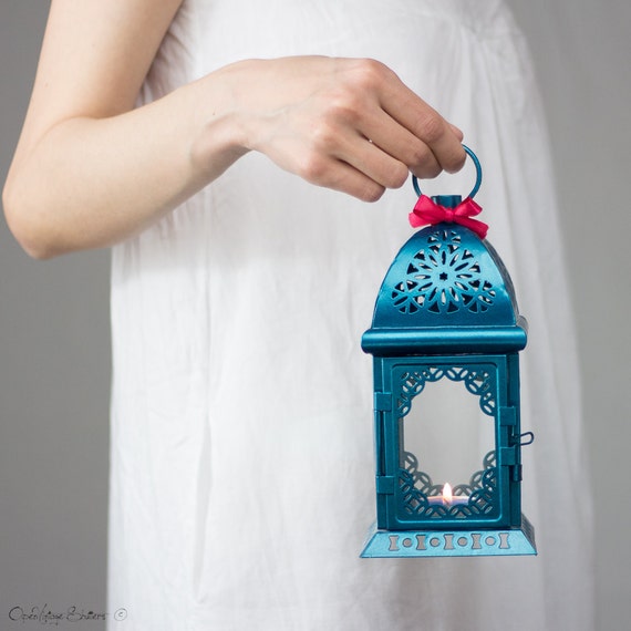 Gift for Her Peacock Lantern Holiday Gifts by OpenVintageShutters