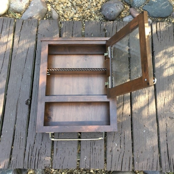 Beautiful Surface Mount Medicine With Towel Rack