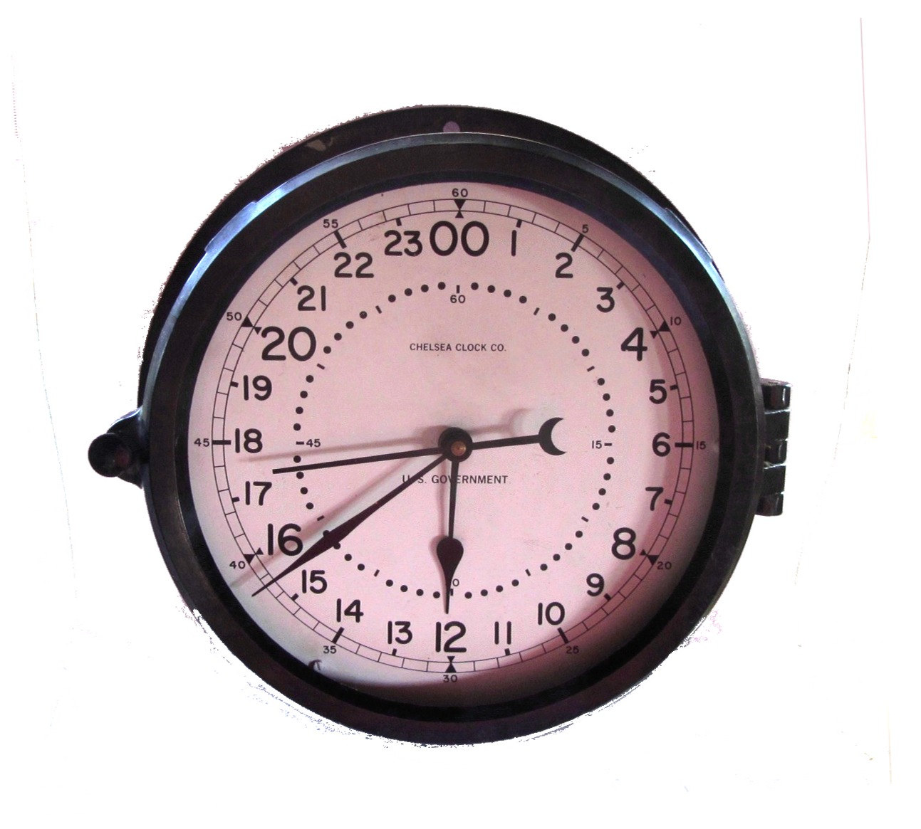 US Navy. Wall clock. Wall clock vintage. Sailing decor. Black