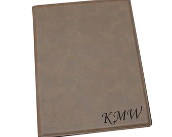 Personalized Leather Padfolio, Personalized Notepad, Business Gifts, Graduation Gifts, Custom Portfolio, Leather Portfolio Folder