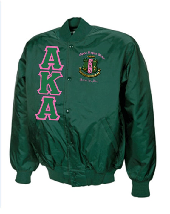 Alpha Kappa Alpha Satin Jacket