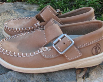 Vintage Baby shoes - Leather - Loafers - Naturino