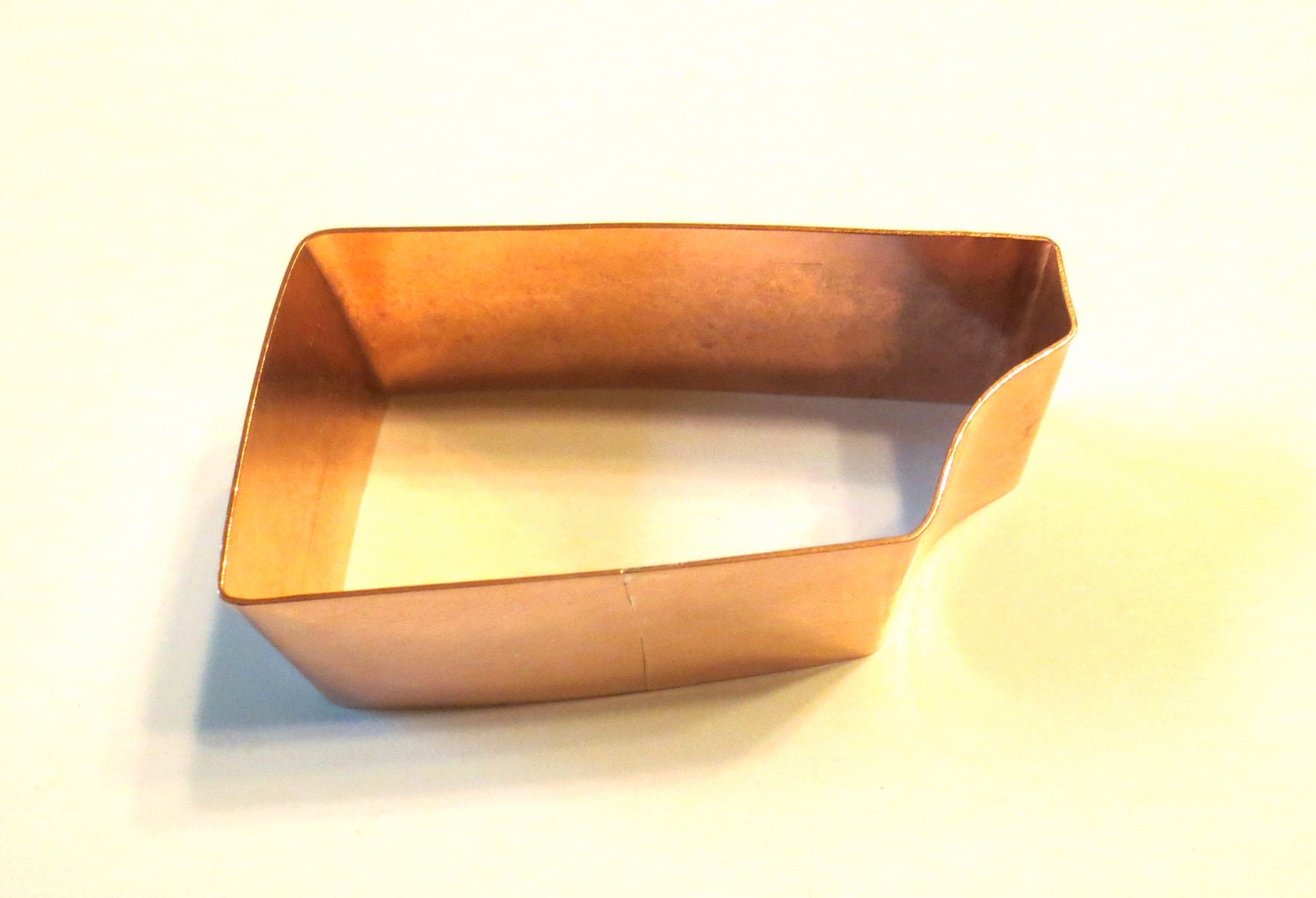 Rowing Blade Copper Cookie Cutter