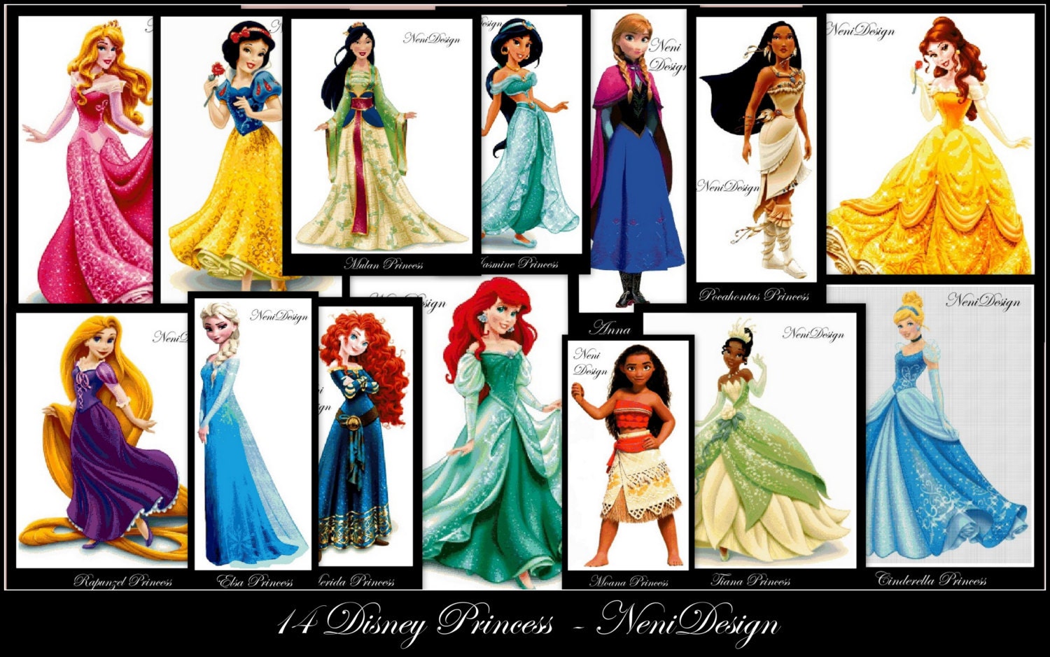 disney princess 14 doll