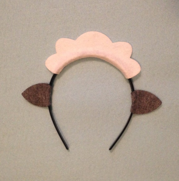 1 Sheep lamb ears headband birthday party favor by Partyears