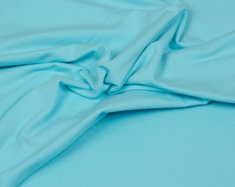 Hilco organic Jersey "Maxi Uni" light blue/-türkis