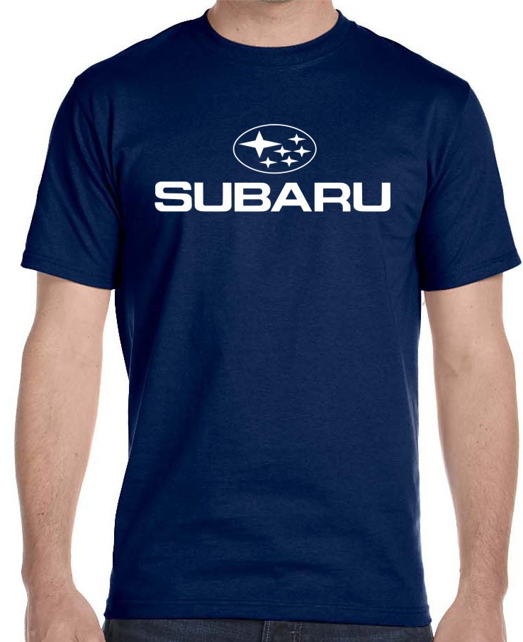 subaru logo t shirt