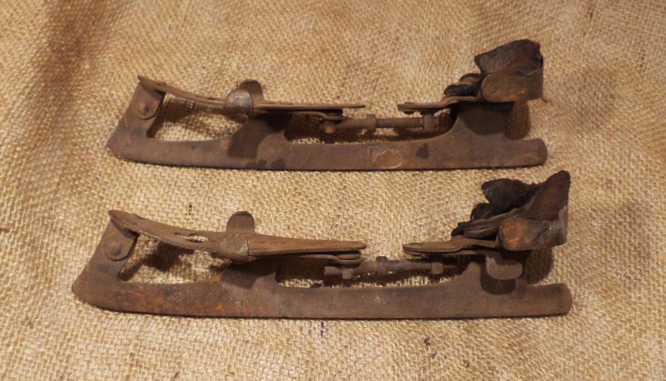 Ice Skates Antique Skating Figure Skating Winter and
