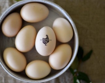 Custom Chicken Egg Stamp | Farmhouse Gifts