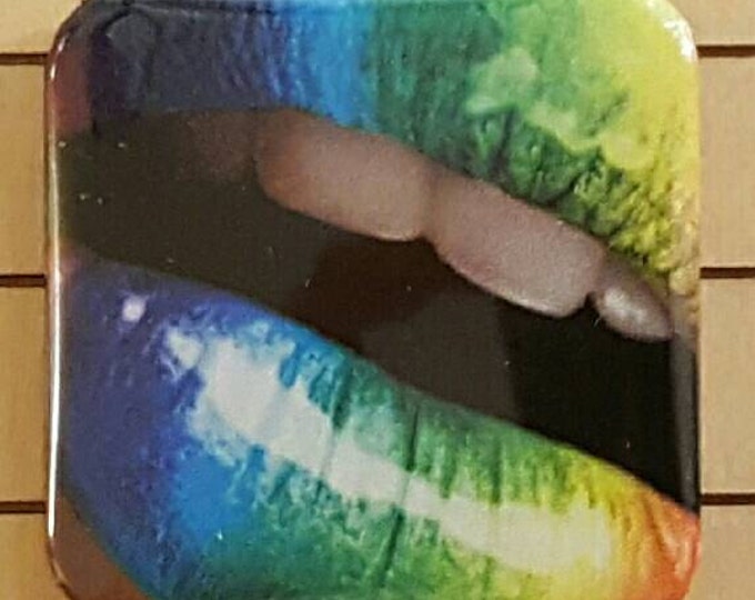 Button Pins, Gay Pride Pin, Gay Art, Gay Gift