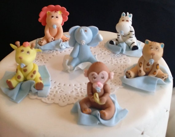 Jungle Cake Topper Baby Animal Safari Baby Shower Zebra Jungle Cake Topper Baby Animal Safari Baby Shower Zebra