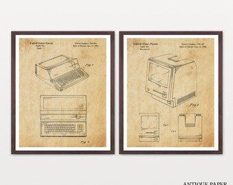Apple Computer Patent - Computer Patent - Computer Art - Steve Jobs - Steve Jobs Patent - Mac - Apple Poster - Computer Poster - Macintosh