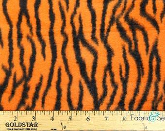tiger fleece fabric – Etsy