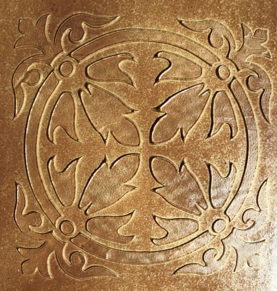 Raised Plaster Stencil Ramsden Wall Stencil Border Stencil