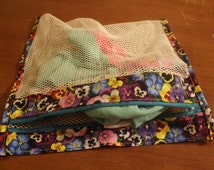 Popular items for mesh laundry bag on Etsy