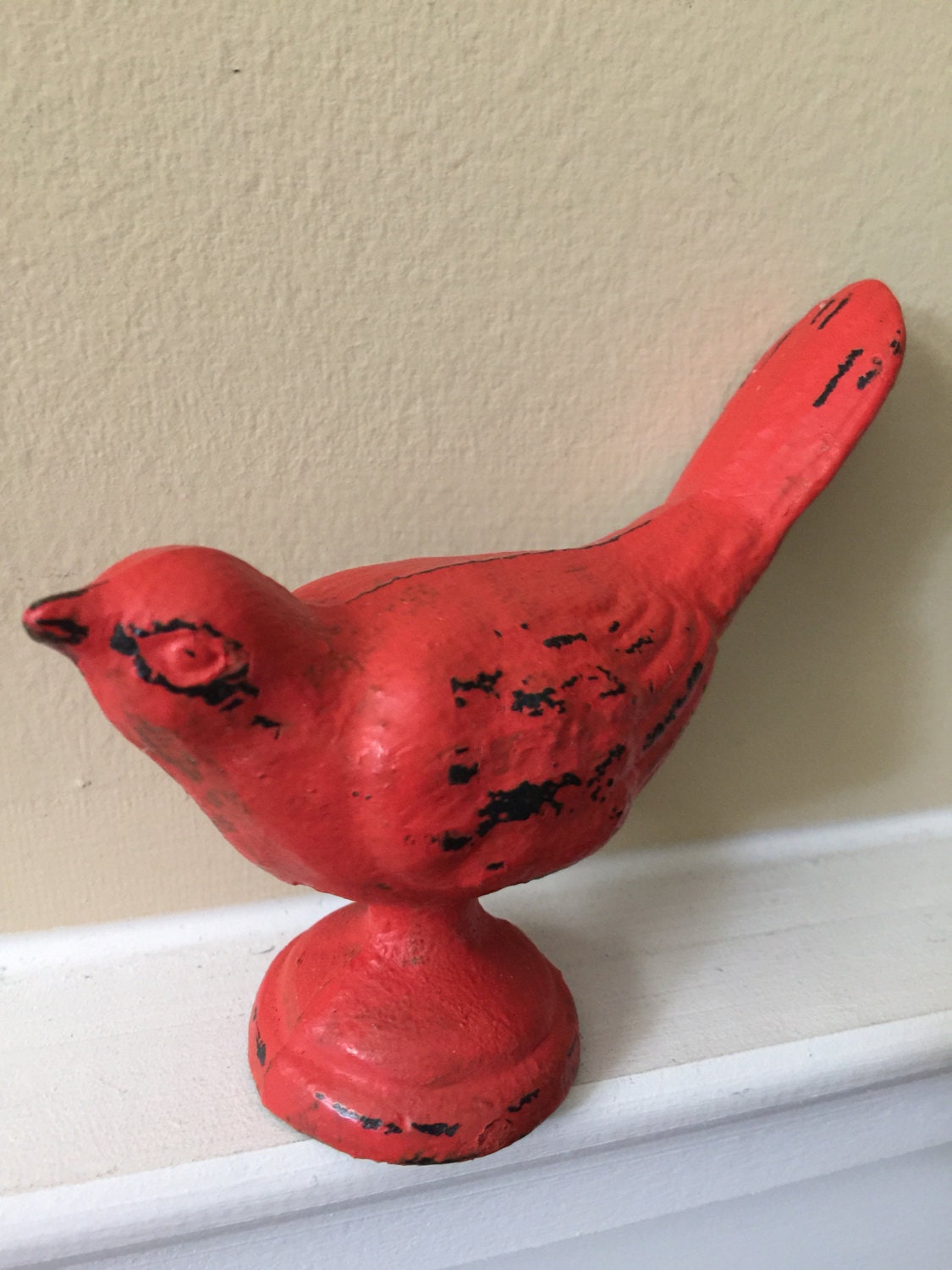 Bird/ Cast Iron Bird/ Paperweight Bird/ Spring Decor/