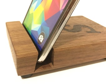 Wood Docking Station | Smart Phone Holder | Wood Phone Dock | Phone Stand | Tablet Stand | Charging Station