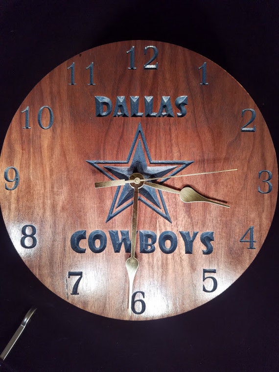 Dallas Cowboys Clock