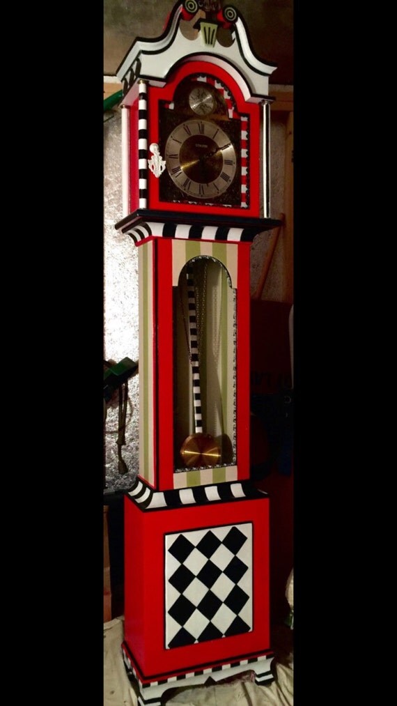 Grandfather clocks mackenzie childs inspired by ReVampedbyTheodore