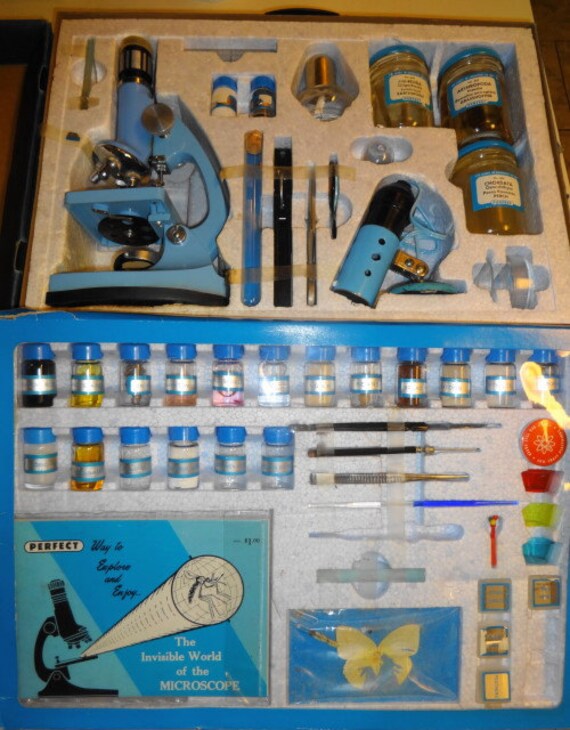 1969 MicroBiology Laboratory Kit by Perfect