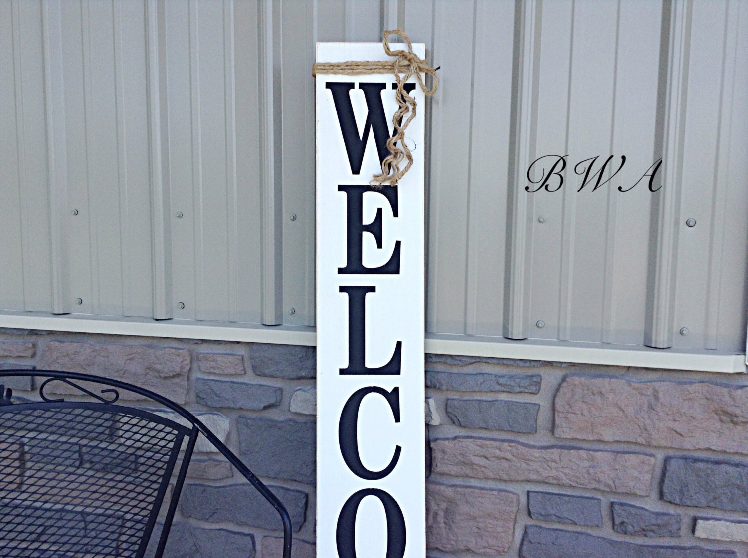 Large Welcome Signs Rustic Wood Welcome By Blessedwithaccents