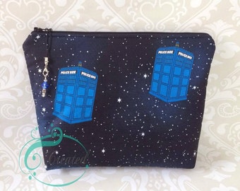 Through Time and Space Zippered Bag