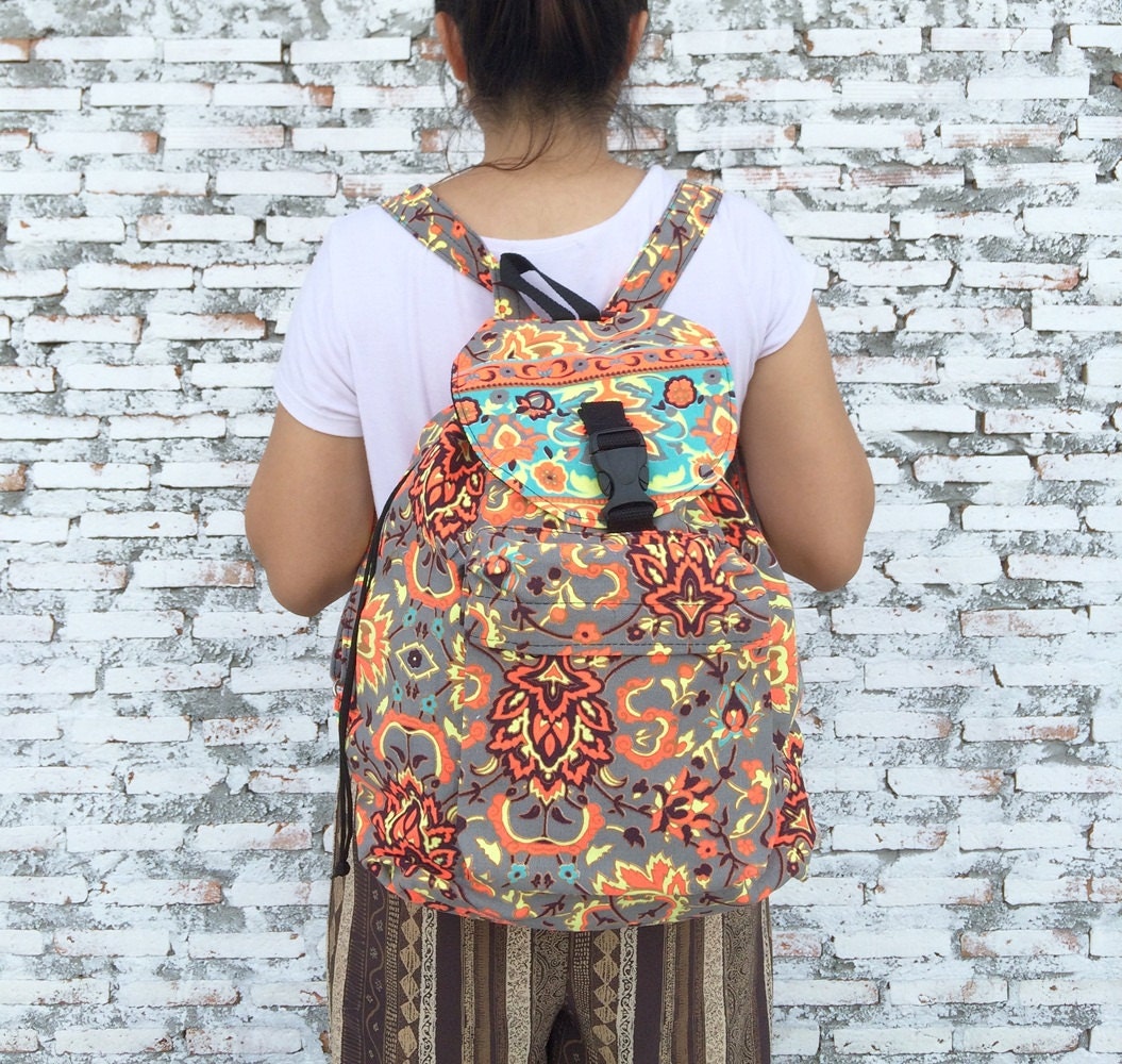 Travel backpack Canvas Hipster Backpack purse Backpack