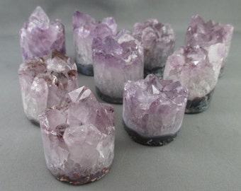 Amethyst Crystal Cylinder - Rocks and Minerals, Raw Crystals, Chakra Stones, Protection Stone, Healing Crystals Stones, Dream Recall T317