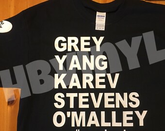 grey's anatomy squad goals shirt