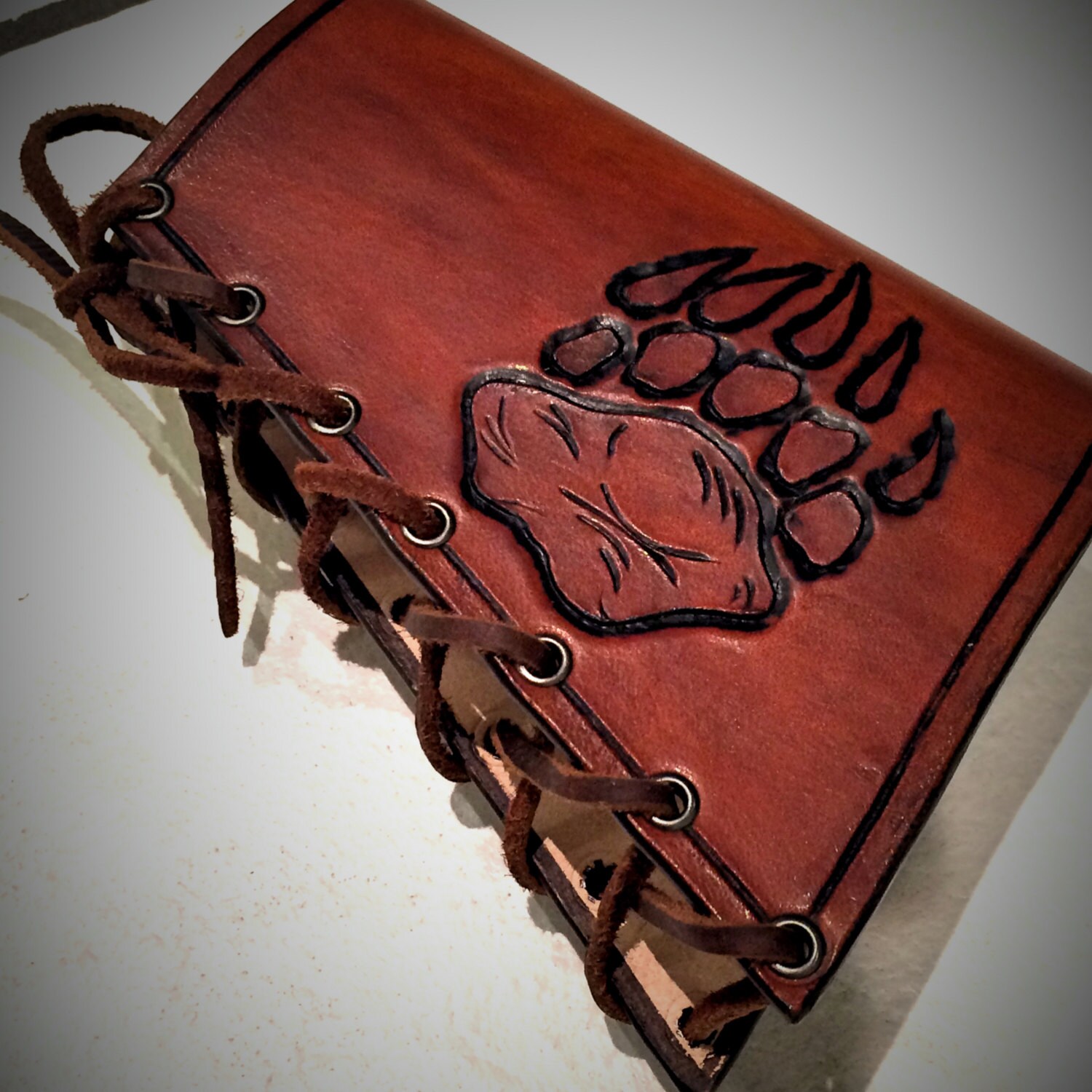 Leather Butt Stock Cover with 12 Gauge Ammo by AppaloosaLeather