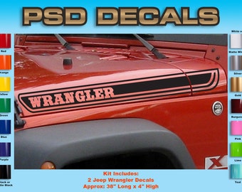 Jeep Decal 04 Jeep Wrangler Window Decal by PSDDecals on Etsy