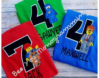 LEGO Birthday Shirt, Boys Inspired by Lord Business BIRTHDAY Shirt, Birthday Shirt, Lord Business, Shop Owner Birthday Shirt