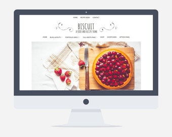 Biscuit - Food and Recipe Wordpress Theme - V.2.0.2 - Woocommerce - Premade - Self Hosted - Wordpress Blog Theme - Responsive