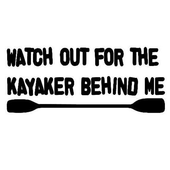 Kayak Vinyl Decal Sticker