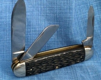 Vintage Pal Cutlery Co 3 Blade Pocket Knife