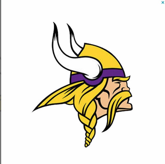 Custom Vikings Decals/Stickers