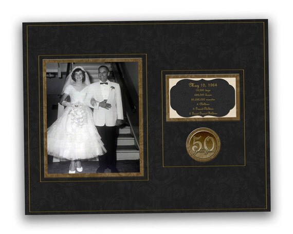  50th  Anniversary  Gift  50th  Wedding  by PartyPrintExpress on 