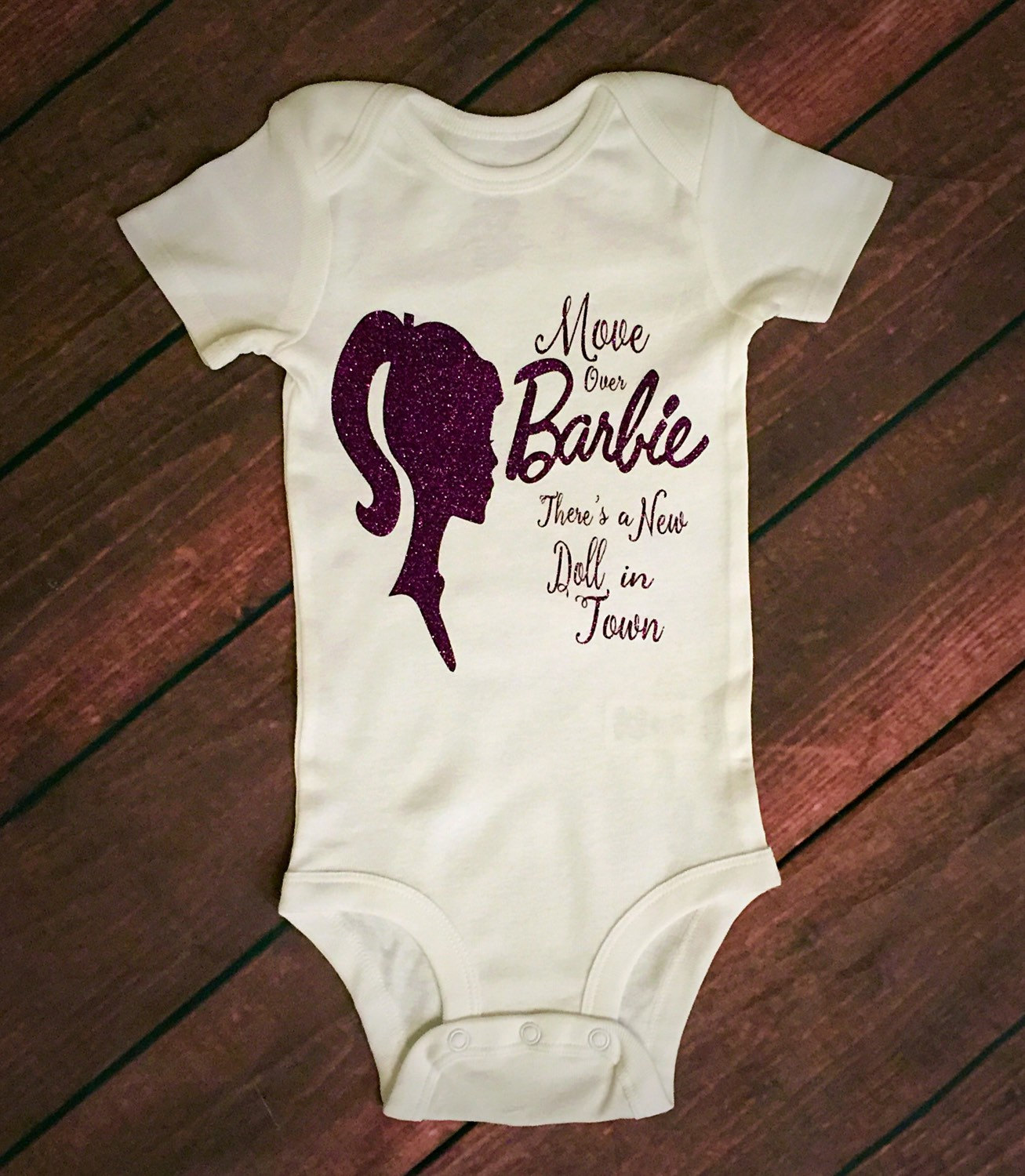 white barbie onesie