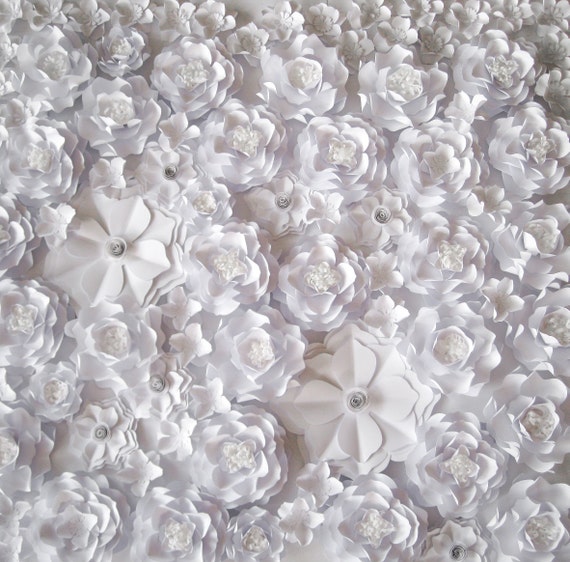 White Flower Wall Decor 4x8ft white flower backdrop wall paper flower floral wall White Flower Wall Decor 4x8ft white flower backdrop wall paper flower floral wall