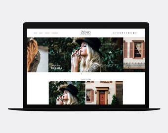 Responsive Blogger template | ZÉNG