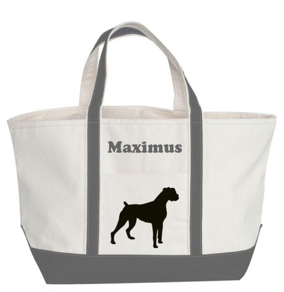 Items similar to Personalized Pet Tote Bag, Dog Tote Bag, Dog Travel Bag, Monogrammed, Pet ...