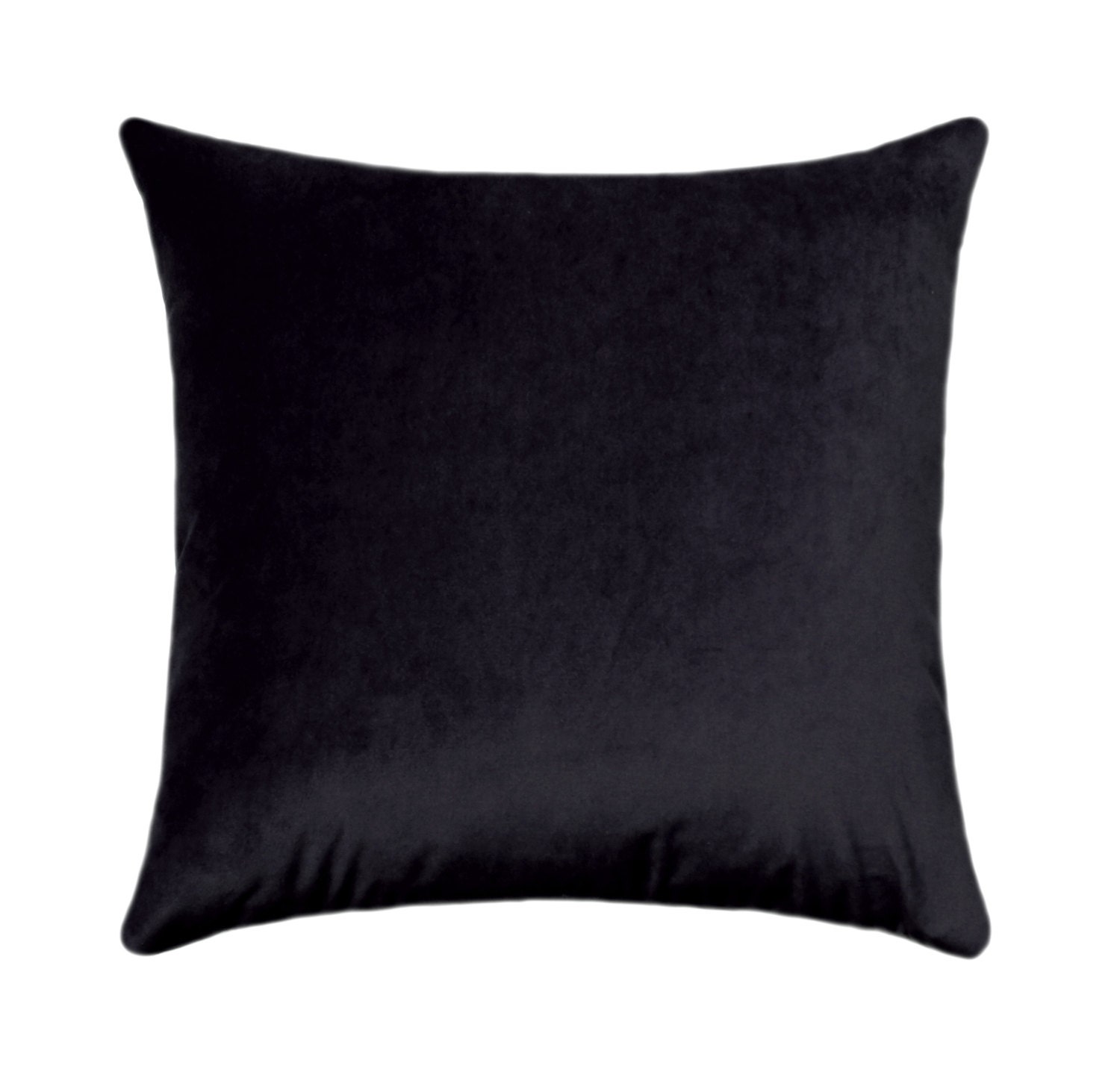 soft black pillows