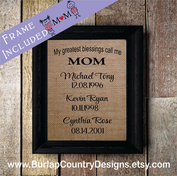 My Greatest Blessings Call Me MOM Gift for Nana Gift for