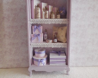 30 % Rabatt 01:12 Puppenhaus Schrank mit Schubladen braun