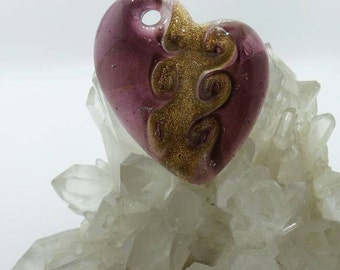 Murano Glass Millefiori Charm Pendant.