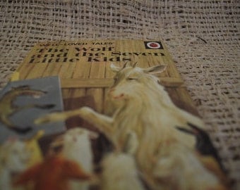 The Wolf and the Seven Little Kids. Vintage Ladybird Book. Well Loved Tales. Series 606D